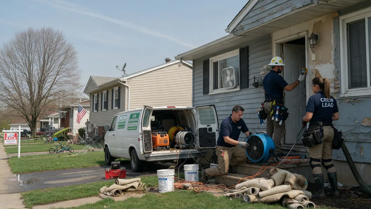 Flood Cleanup in Sugar Run, PA near me