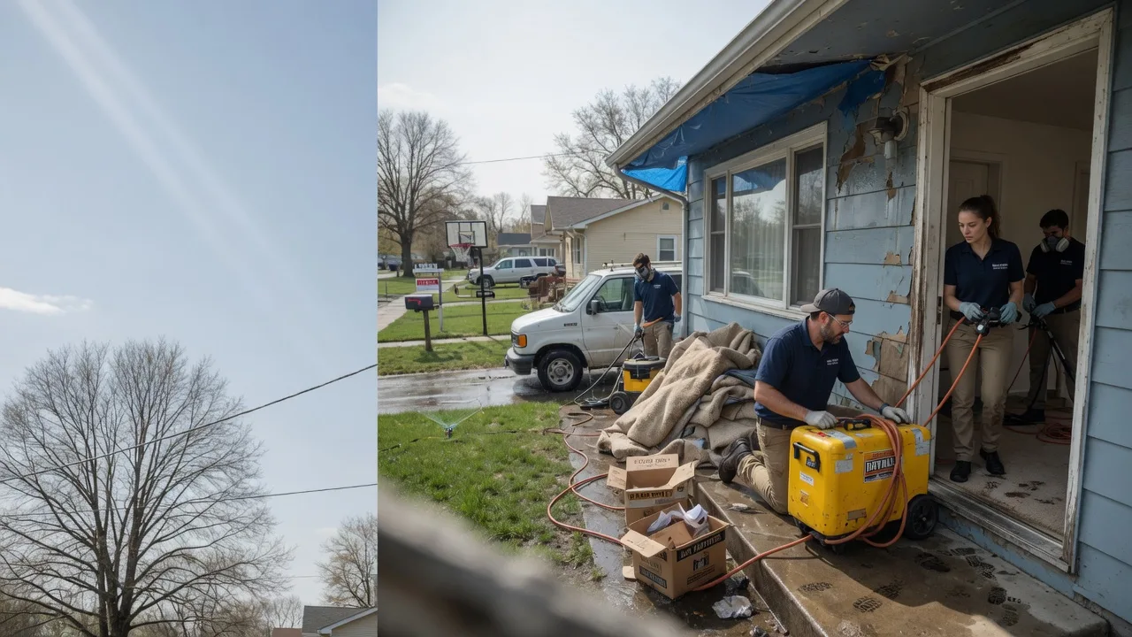 Basement Flood Cleanup in Sugar Run, PA near me